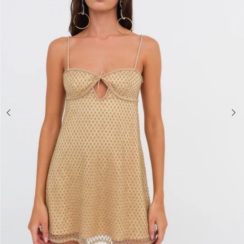 GLITTER SLIP DRESS